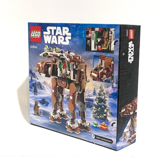 LEGO 40806 Gingerbread AT-AT with Vader Minifigure New Sealed NIB in Hand - Picture 6 of 15